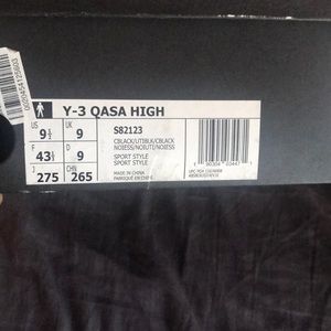 Y-3 Qasa High